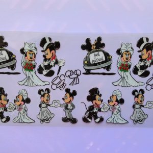 Mickey and Minnie Bride and Groom