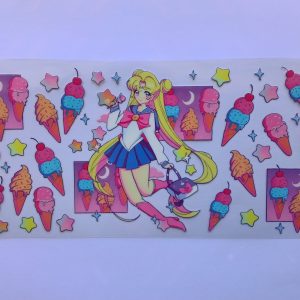 Sailor Moon with icecream