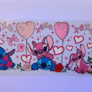 Stitch and angel balloons