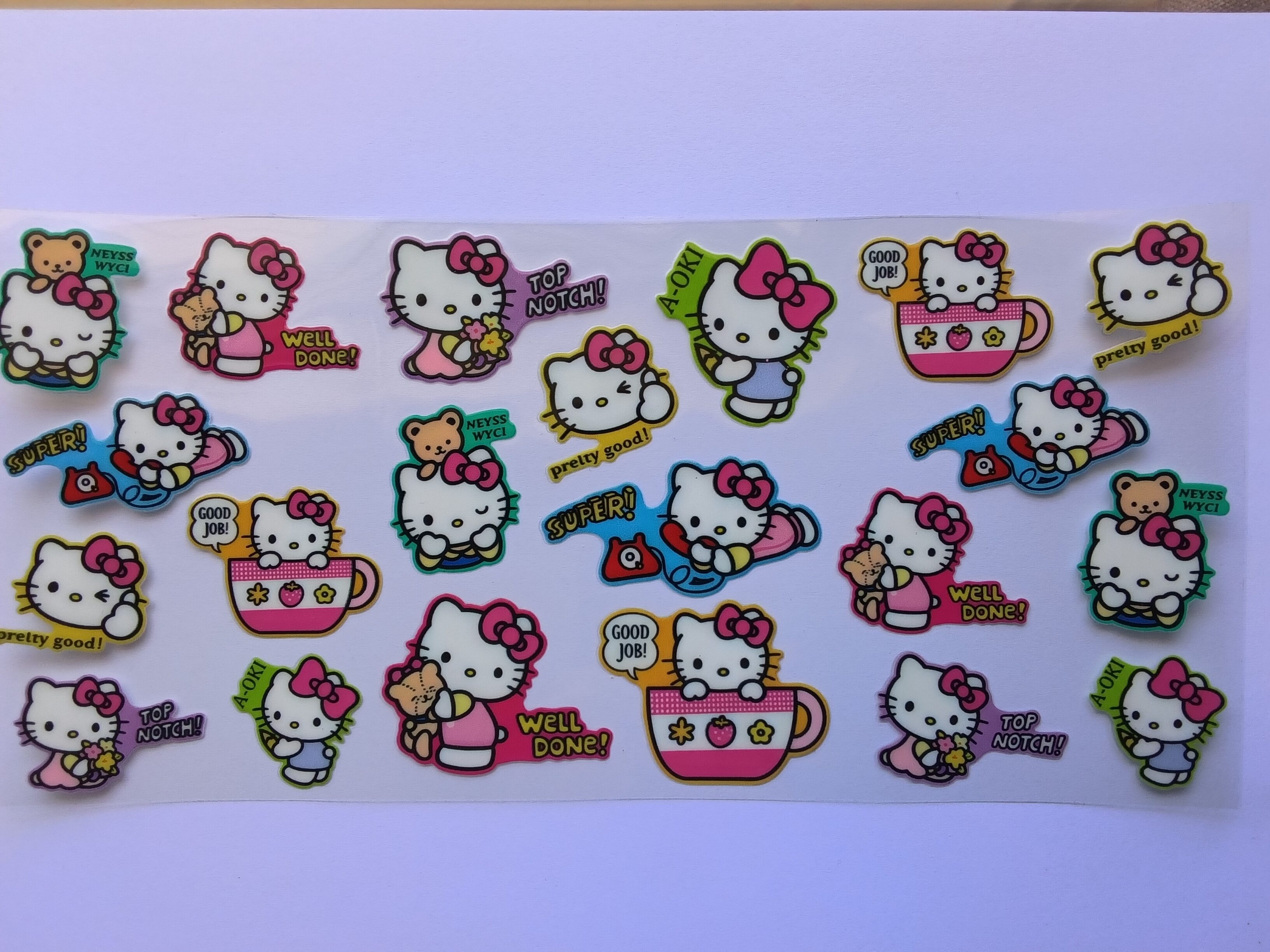 Hello kitty in teacup