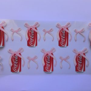 Coca-cola pink bows