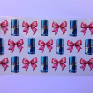 Red Bull with bows