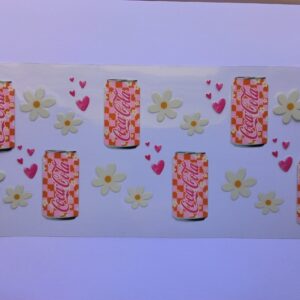 Pink and orange coke