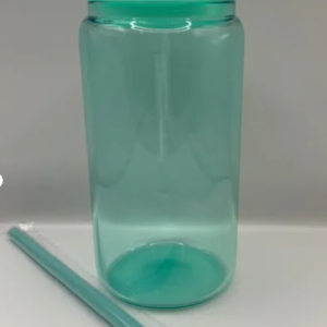 Aqua glass libby (No Glitter)