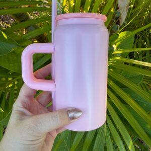 Baby pink handle stainless steel